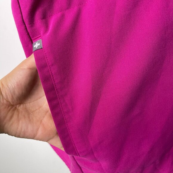 Figs Women's Pink Rafaela Oversized Medical Uniform Jacket Top Size XXL - Picture 9 of 12